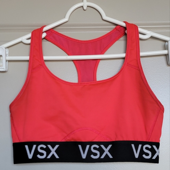 Victoria's Secret Other - (2/$16) Victoria's Secret Sports Bra - Bright Pink